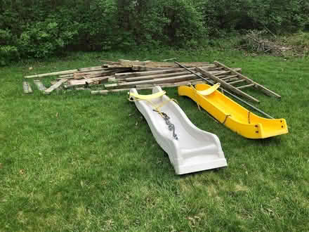 Photo of free Swing Set Pts & Treated Lumber (Liberty Township, OH) #2
