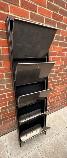 Photo of free 👡 5 Tier Metal Shoe Cupboard (Chipping Barnet EN5) #1