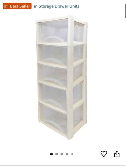 Photo of free Large Plastic Drawers (N22 6SU) #1