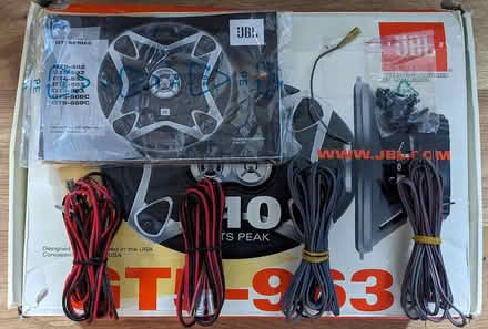 Photo of free JBL GT5-963 Car Speakers (PL4 Greenbank.) #2