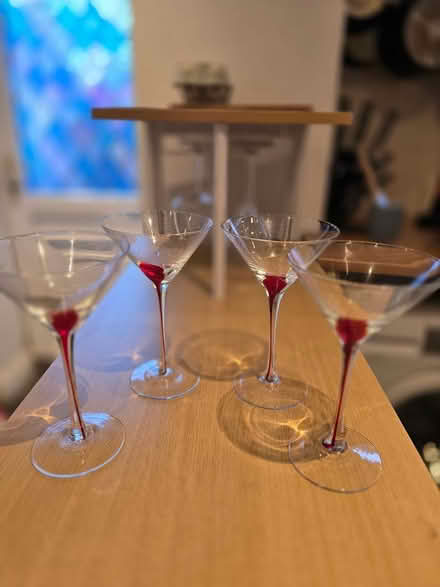 Photo of free 4 Martini Glasses (pendle BB8) #1
