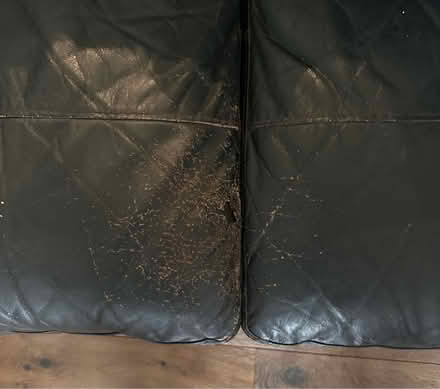 Photo of free Leather 3 seater sofa (BN2) #2