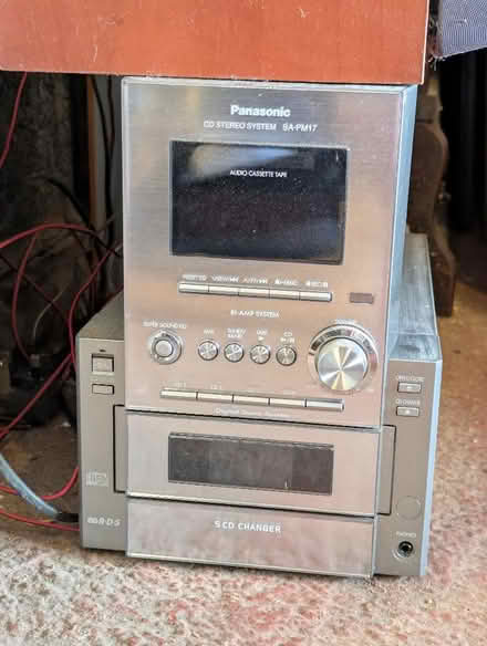 Photo of free 2x compact stereo - Sony and Panasonic (Great Houghton NN4) #3