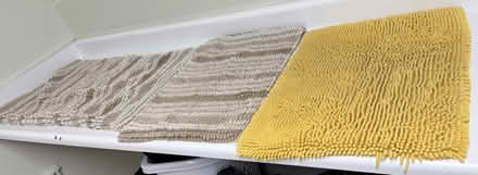 Photo of free Set of 3 chenille bath mats (1075 Valencia Avenue) #1