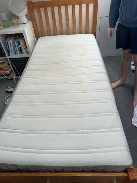 Photo of free John Lewis solid wood single bed (Loughton IG10) #4