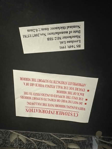 Photo of free Mirror (Burnage) #3