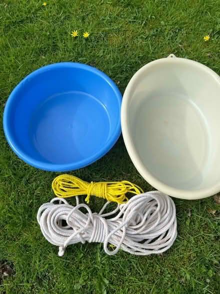 Photo of free Laundry Bowls & Washing Lines (Two Dales DE4) #1