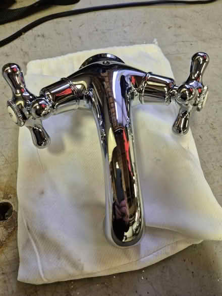 Photo of free Chrome sink mixer tap (Mendlesham.) #2