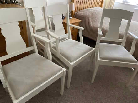 Photo of free 4 IKEA dining chairs (Belmont SM2) #1