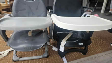 Photo of free 2 childs table booster seata (Haydock) #2