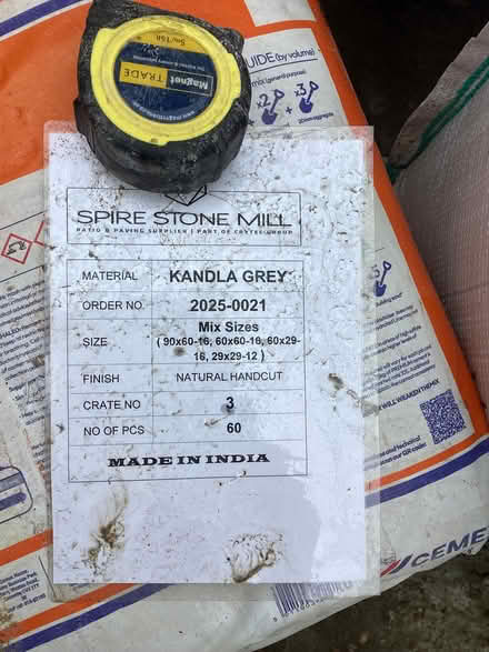 Photo of free Indian Sandstone. (Silverhill TN37) #1