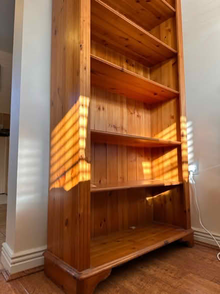 Photo of free Pine Bookcase (Bromsgrove B60) #1