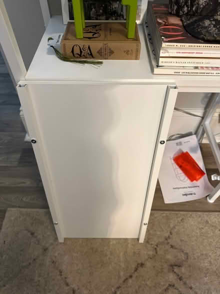 Photo of free White arched shelf unit (Bedford, MA) #4