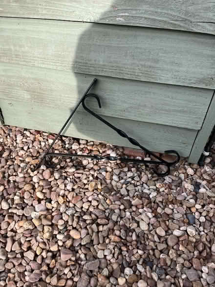 Photo of free Hanging basket bracket (Barnard's Green WR14) #1