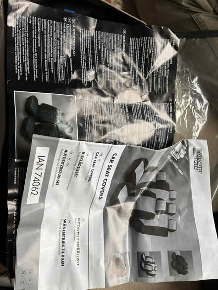 Photo of free NEW Car seat covers (Crowborough Warren TN6) #2