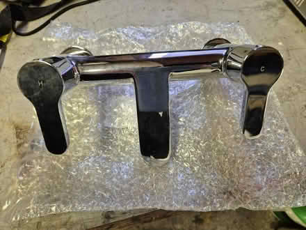 Photo of free Chrome bath mixer tap (Mendlesham.) #1
