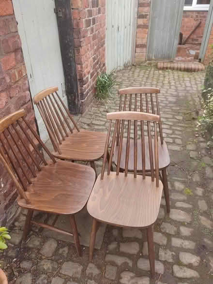 Photo of free 4 solid wood chsirs (Skelmersdale WN8) #1