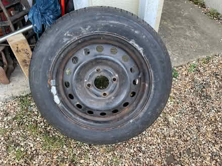 Photo of free wheel & tyre (Ramsden Bellhouse CM11) #1