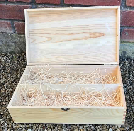 Photo of free Wooden wine presentation box (Shankill) #1