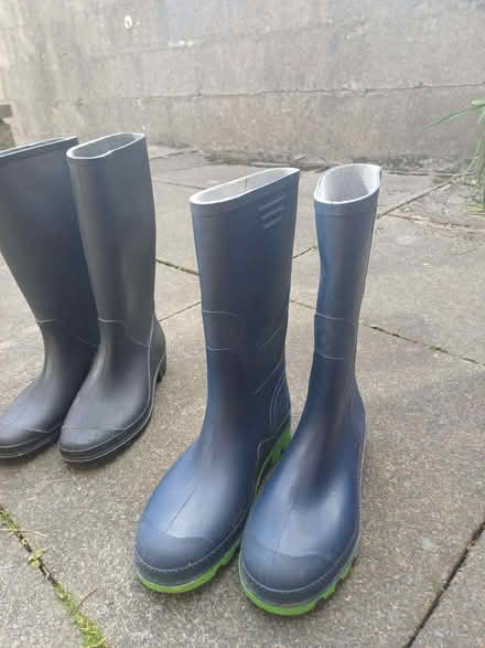 Photo of free Two pairs of wellies. Size 5, size 6. (Braeside AB15) #2