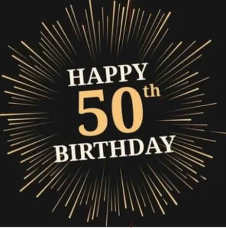 Photo of 50th birthday party stuff (Offerton SK2) #1