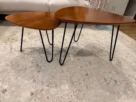 Photo of free Set of nesting coffee tables (Eckington) #1