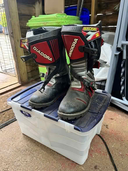 Photo of free Off road motorcycling boots size 40 (uk 7) (Long Hanborough OX29) #2