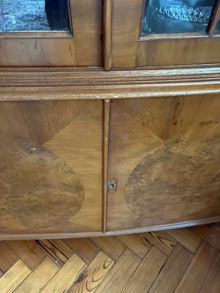 Photo of free Tall glass door cabinet (East Twickenham TW1) #2