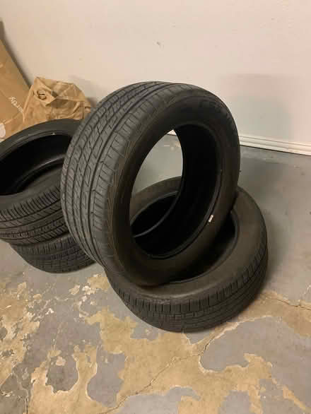 Photo of free 3 Car Tires (NW Dallas by Marsh/Forest Ln) #1