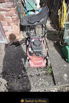 Photo of free Petrol lawn mower (Hollingwood S43) #2