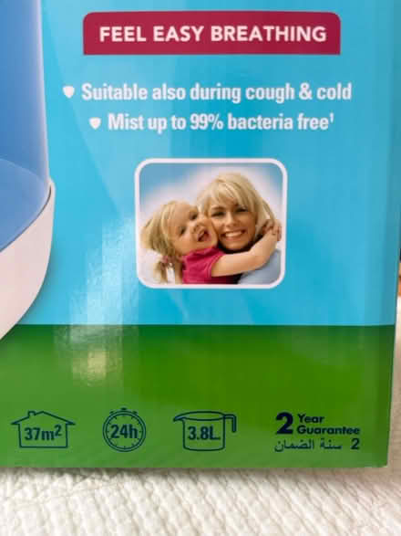 Photo of free Heated humidifier (Waterlooville PO7) #3