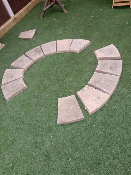 Photo of free Stones to form two garden circles (Normanton DE23) #1