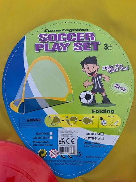 Photo of free Kids football play set (Seacroft LS14) #1