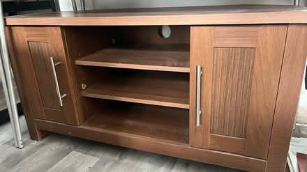 Photo of free Dark wood tv stand (Bexley DA5) #1