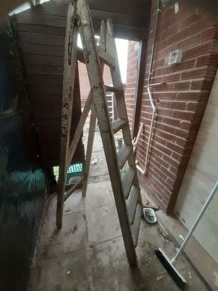 Photo of free Wooden ladder (Old Walcot SN3) #1
