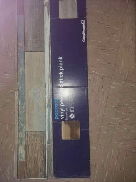 Photo of free Vinyl peel & stick plank flooring (Victoria Park E9) #2