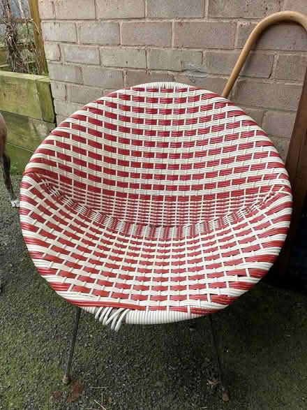 Photo of free 60s rattan chair (DE56 - Duffield) #1