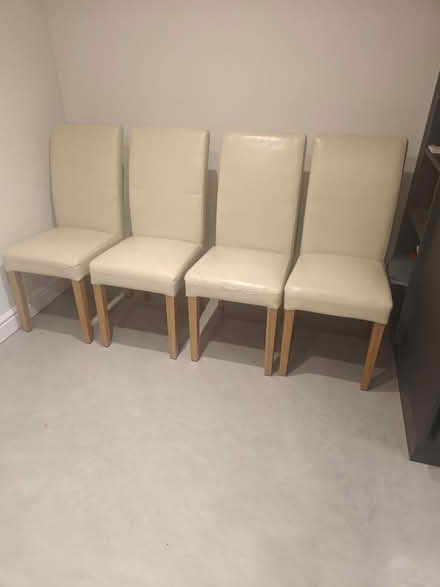 Photo of free 4 chairs - will need new covers (Ramsbottom BL0) #1