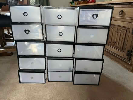 Photo of free Stacking shoe boxes (Keighley BD20) #1