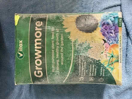 Photo of free Box of Growmore fertiliser (Presteigne LD8) #1