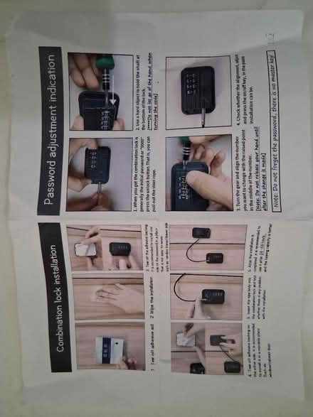 Photo of free Refrigerator Lock (West Harlem) #2