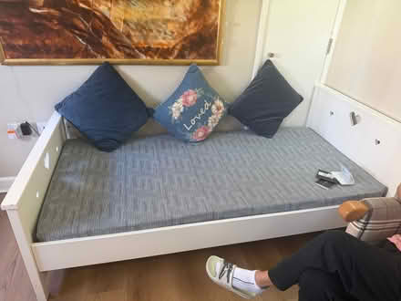 Photo of free Bed and mattress (Southfields SW15) #1