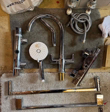 Photo of free Taps, shower units and towel holder (Orpington) #1