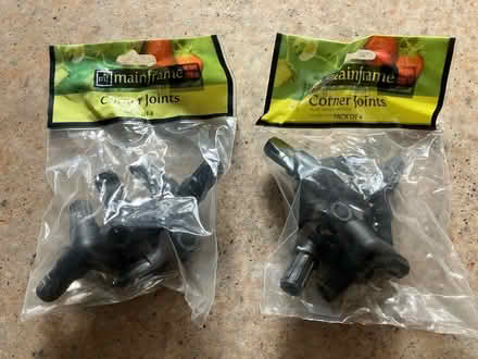 Photo of free 2 x unopened packs of corner joints for garden frame (Little Herberts GL53) #1
