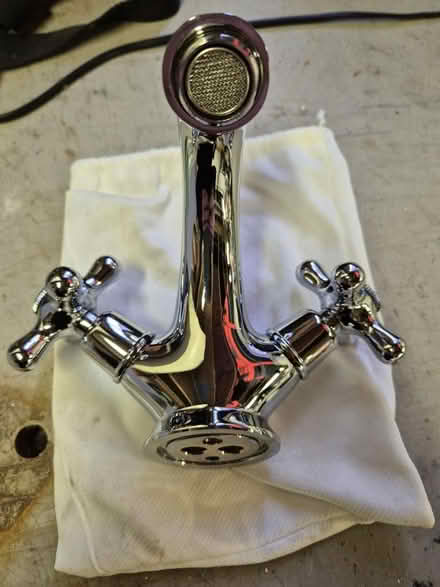 Photo of free Chrome sink mixer tap (Mendlesham.) #1