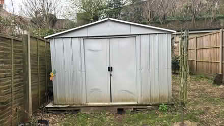 Photo of free Metal garden shed (Plumstead SE18) #1