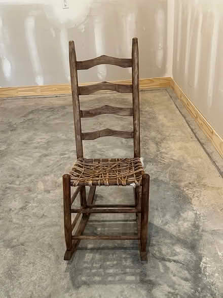 Photo of free Antique wood rocking chair (Parkville area) #1