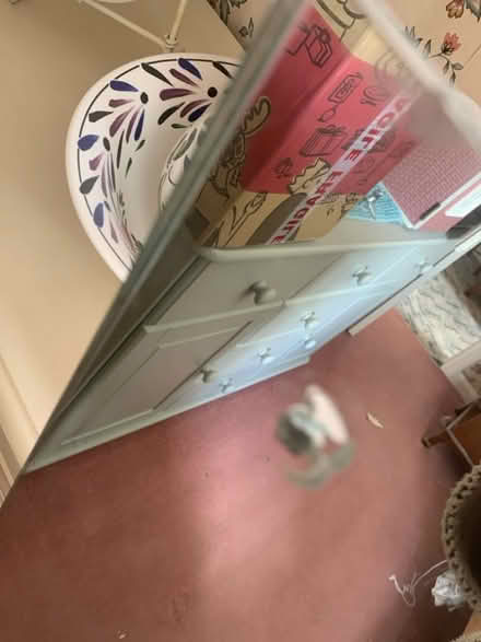 Photo of free Large frameless wall mirror (Baslow DE45) #2