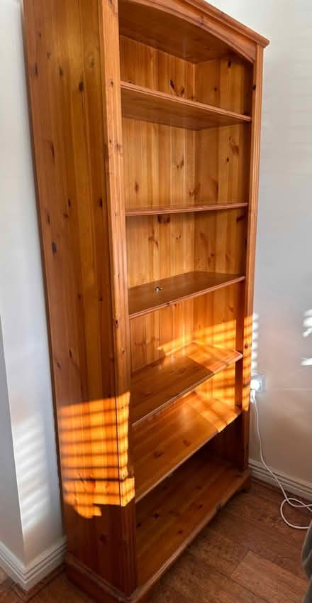 Photo of free Pine Bookcase (Bromsgrove B60) #2
