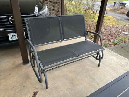 Photo of free Outdoor furniture - glider (Mantua) #1